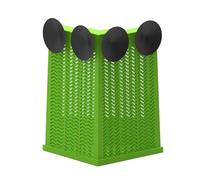 Eladcncmc Wall Mounted Reptiles Feeding Station Corner Feeder Box With Suction Cup Attachment For Terrariums Reptiles Supply