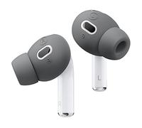 elago [6 Pairs] Ear Tips with Earbuds Cover Compatible with AirPods Pro 2 - [3 Sizes: Large + Medium + Small], Compatible with Apple AirPods Pro 2nd Generation (Dark Grey)