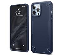 elago Armor Case Compatible with iPhone 13 Pro Max Case (6.7"), Heavy-Duty Protective Case, Premium TPU, Carbon Fiber Texture, Tough Rugged Design, Full Body Protection, Shockproof Cover (Jean Indigo)