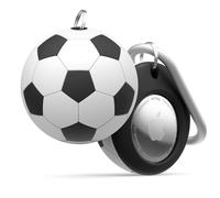 elago Ball Series Case Compatible with Apple AirTag 2nd Gen (2026) & 1st Gen, Drop Protection Keychain (Track Keys, Backpacks, Purses, Dogs, Kids) Tracking Device Not Included [Soccer]