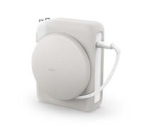 elago Charger Cable Management Case, Cord Reel Organizor Compatible with MacBook Pro 2024 16" M4, 2023 16” M2, M3, 2021 16" M1, [A3401] [A3185] [2991] [2780] [2485] 140W (Stone)