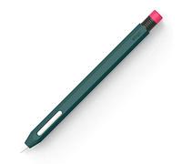 elago Classic Case Compatible with Apple Pencil Pro and Apple Pencil 2nd Generation Classic Design Compatible with Magnetic Charging and Double Tap (Read Installation Instructions-Midnight Green)