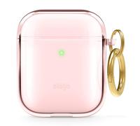 elago Clear Airpods Case with Keychain Designed for Apple Airpods 1 &