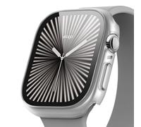 elago Compatible with Apple Watch 11, Apple Watch 10 Case, Screen Protector, Clear Shield, Full Protection, Hard PC + Tempered Glass