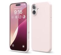 elago Compatible with iPhone 16 Plus Case, Premium Liquid Silicone Case, Full Body Protective Cover, Shockproof, Slim Phone Case, Anti-Scratch Soft Microfiber Lining, 6.7 inch (Lovely Pink)