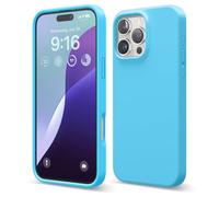 elago Compatible with iPhone 16 Pro Max Case, Premium Liquid Silicone Case, Full Body Protective Cover, Shockproof, Slim Phone Case, Anti-Scratch Soft Microfiber Lining, 6.9 inch (Ocean Blue)