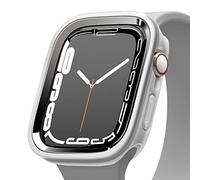 elago Duo Case Compatible with Apple Watch 11/10/9/8/7/6/5/4,SE3/2/1, Compatible with iWatch 45mm 44mm 41mm 40mm, 1 Case + 2 Parts Included, Hard PC + TPU Full Protection, Full Access to Screen