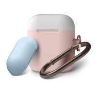 elago Duo Hang Silcone Case for Apple AirPods - Pastel Pink