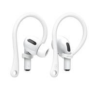 Elago Ear Hooks Compatible with AirPods Pro & 3 & 2, Anti-Slip, Ergonomic Design, Comfortable Fit (White)