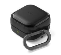 elago EDC Case Compatible with Samsung Galaxy Buds 4 Pro & Galaxy Buds 4, Carabiner Included, Premium TPU Cover, Wireless Charging, Headphone Accessories, for Men, for Women (Black)