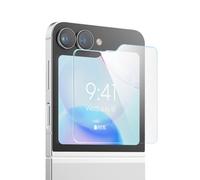 elago Flex Window Glass Screen Protector Compatible with Samsung Galaxy Z Flip 6, Z Flip 5 - Anti-Fingerprint, Shatter-Proof, Scratch Protection, Crystal Clear Clarity, Bubble-Free