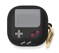 elago GB5 Case Cover Compatible with Samsung Galaxy Buds FE, Buds2 Pro / Compatible with Galaxy Buds2, Buds Pro / Galaxy Buds Live, Classic Handheld Game Console Design (Black)