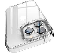 elago Hybrid Clear Case Compatible with iPhone 14 Pro Case (6.1"), PC + TPU Hybrid Technology, Reduced Yellowing, Crystal Clear, Shockproof Bumper Cover, Full Body Protection (Transparent)