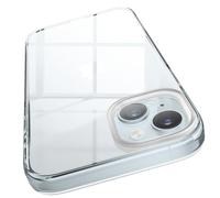 elago Hybrid Clear Case Compatible with iPhone 15 Plus Case, Crystal Clear, PC + TPU Hybrid Technology, US Military Grade Drop Protection, Reduced Yellowing (Transparent)