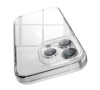 elago Hybrid Clear Case Compatible with iPhone 15 Pro Case, Crystal Clear, PC + TPU Hybrid Technology, US Military Grade Drop Protection, Reduced Yellowing (Transparent)