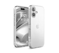 elago Hybrid Clear Case Compatible with iPhone 16 Case Cover 6.1" - PC + TPU Hybrid Technology, Shockproof bumper, Raised Camera Protection, Durable Scratch-Resistant (Transparent)