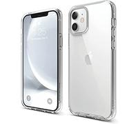 elago Hybrid Clear Case Designed for iPhone 12 Mini Case (5.4"), Reduced Yellowing, Durable PC Back, Flexible Bumper Shockproof Case Cover (Transparent)