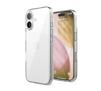 elago Hybrid Transparent Slim Case Compatible with iPhone 17 Case 6.3" - PC + TPU Hybrid Technology, Crystal Clear, Shockproof Protective Cover (Clear)