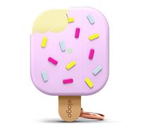 elago Ice Cream Case with Keychain Compatible with AirPods 3 Case Cover - Supports Wireless Charging, Cute Design Case, Shock Resistant (Blueberry)