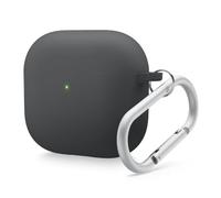 elago Liquid Hybrid Case Compatible with AirPods 4th Generation Case - Compatible with AirPods 4 Case Cover, Triple Layer Protection, Keychain Included, Wireless Charging, Shock Resistant (Black)