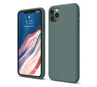 elago Liquid Silicone Case Compatible with iPhone 11 Pro Max Case (6.5 inches), Silicone Mobile Phone Case, All-Round Protection: 3-Layer Protective Case (Midnight Green)