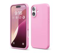 elago Liquid Silicone Case for iPhone 16 Hot Pink
