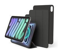 elago Magnetic Folio Case Compatible with iPad Mini 8.3 inch A17 Pro, 6th Generation - Back Plate can be Attached to Metal Materials, Compatible with Apple Pencil and elago’s Pencil case (Dark Grey)