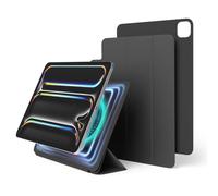 elago Magnetic Folio Case for iPad Pro 11 inch Cover (M4, M5) - Back plate can be attached to metal materials, Wake/Sleep functionality, Compatible with Apple Pencil 2 (Dark Grey)