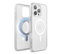 elago Magnetic Hybrid Clear Case Compatible with iPhone 16 Pro Max Case Cover 6.9" - Compatible with MagSafe, PC + TPU Hybrid Technology, Shockproof bumper, Raised Camera Protection (Matt Clear)