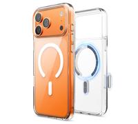 elago Magnetic Hybrid Transparent Slim Case Compatible with iPhone 17 Pro Max Case 6.9" - Compatible with MagSafe, PC + TPU Hybrid Technology, Shockproof Protective Cover (Clear)