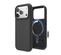 elago Magnetic Ridge Compatible with iPhone 17 Pro Case 6.3", Premium Magnetic Silicone Case - Compatible with MagSafe, Liquid Silicone Material, Protective Cover, Shockproof, Slim Phone (Black)