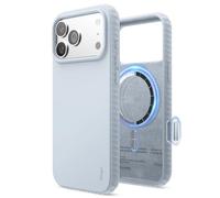 elago Magnetic Ridge Compatible with iPhone 17 Pro Max Case 6.9", Premium Magnetic Silicone Case - Compatible with MagSafe, Liquid Silicone Material,Protective Cover,Shockproof,Slim Phone (Light Blue)