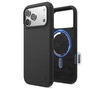 elago Magnetic Ridge Compatible with iPhone 17 Pro Max Case 6.9", Premium Magnetic Silicone Case - Compatible with MagSafe, Liquid Silicone Material, Protective Cover, Shockproof, Slim Phone (Black)
