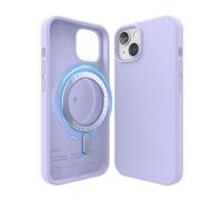 elago Magnetic Silicone Case Compatible with iPhone 14 Case (6.1"), Compatible with MagSafe All Accessories, Built-in Magnets, Premium Liquid Silicone, Protective Cover (Purple)