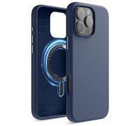 elago Magnetic Silicone Case Compatible with iPhone 16 Pro Max Case 6.9 Inch Compatible with All MagSafe Accessories - Built-in Magnets, Soft Grip Silicone, Shockproof (Jean Indigo)