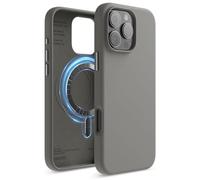 elago Magnetic Silicone Case Compatible with iPhone 16 Pro Max Case 6.9 Inch Compatible with All MagSafe Accessories - Built-in Magnets, Soft Grip Silicone, Shockproof (Medium Gray)