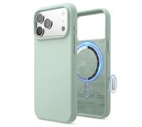 elago Magnetic Silicone Case Compatible with iPhone 17 Pro Max Case 6.9” - Compatible with MagSafe, Premium Liquid Silicone Material, Protective Cover, Shockproof, Slim Phone (Mint)