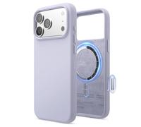 elago Magnetic Silicone Case Compatible with iPhone 17 Pro Max Case 6.9” - Compatible with MagSafe, Premium Liquid Silicone Material, Protective Cover, Shockproof, Slim Phone (Purple)