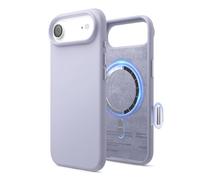 elago Magnetic Silicone Case Compatible with iPhone Air Case 6.5” - Compatible with MagSafe, Premium Liquid Silicone Material, Protective Cover, Shockproof, Slim Phone (Purple)
