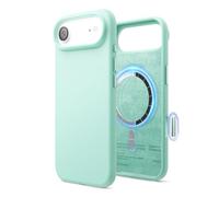 elago Magnetic Silicone Case Compatible with iPhone Air Case 6.5” - Compatible with MagSafe, Premium Liquid Silicone Material, Protective Cover, Shockproof, Slim Phone (Aqua Sky)