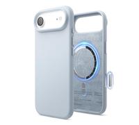 elago Magnetic Silicone Case Compatible with iPhone Air Case 6.5” - Compatible with MagSafe, Premium Liquid Silicone Material, Protective Cover, Shockproof, Slim Phone (Light Blue)