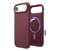 elago Magnetic Silicone Case Compatible with iPhone Air Case 6.5” - Compatible with MagSafe, Premium Liquid Silicone Material, Protective Cover, Shockproof, Slim Phone (Burgundy)