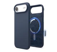 elago Magnetic Silicone Case Compatible with iPhone Air Case 6.5” - Compatible with MagSafe, Premium Liquid Silicone Material, Protective Cover, Shockproof, Slim Phone (Jean Indigo)
