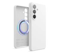 elago Magnetic Silicone Case Compatible with Samsung Galaxy S26 Plus Case, Compatible with MagSafe Accessories, Protective Cover, Shockproof, Slim, Anti-Scratch Soft Microfiber Lining (Medium Grey)