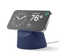 elago MS1 Charging Stand Compatible with MagSafe Charger - Premium Silicone Stand Compatible with iPhone 17, 16, 15, 14, 13, 12 Series [Charger Not Included] (Jean Indigo)