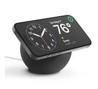 elago MS2 Charging Stand Compatible with MagSafe Charger - Premium Silicone Stand Compatible with iPhone 17, 16, 15, 14, 13, 12 Series [Charger Not Included] (Black)