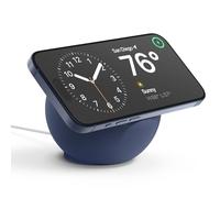 elago MS2 Charging Stand Compatible with MagSafe Charger - Premium Silicone Stand Compatible with iPhone 17, 16, 15, 14, 13, 12 Series [Charger Not Included] (Jean Indigo)