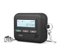 elago Pager Case Compatible with AirPods 4 Case Cover, Compatible with AirPods 4th Generation Case, Lanyard Included, Shock Resistant, Full Protection, for Men, for Women (Black)