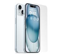 elago Tempered Glass+ Screen Protector Compatible with iPhone 15 Plus, 9H Surface Hardness, Anti-Fingerprint, Shatter-Proof, Scratch Protection, Crystal Clear Clarity, Bubble-Free