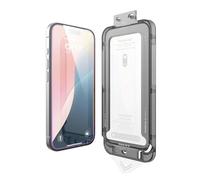 elago Tempered Glass+ Screen Protector Compatible with iPhone 16-9H Surface Hardness, Anti-Fingerprint, Shatter-Proof, Scratch Protection, Crystal Clear Clarity, Bubble-Free